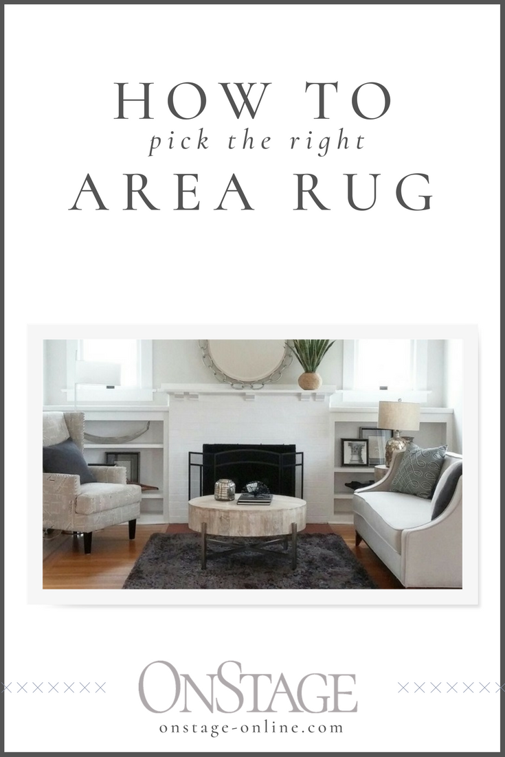 There are several things to consider when choosing an area rug. Find out what they are - read now or pin for later!